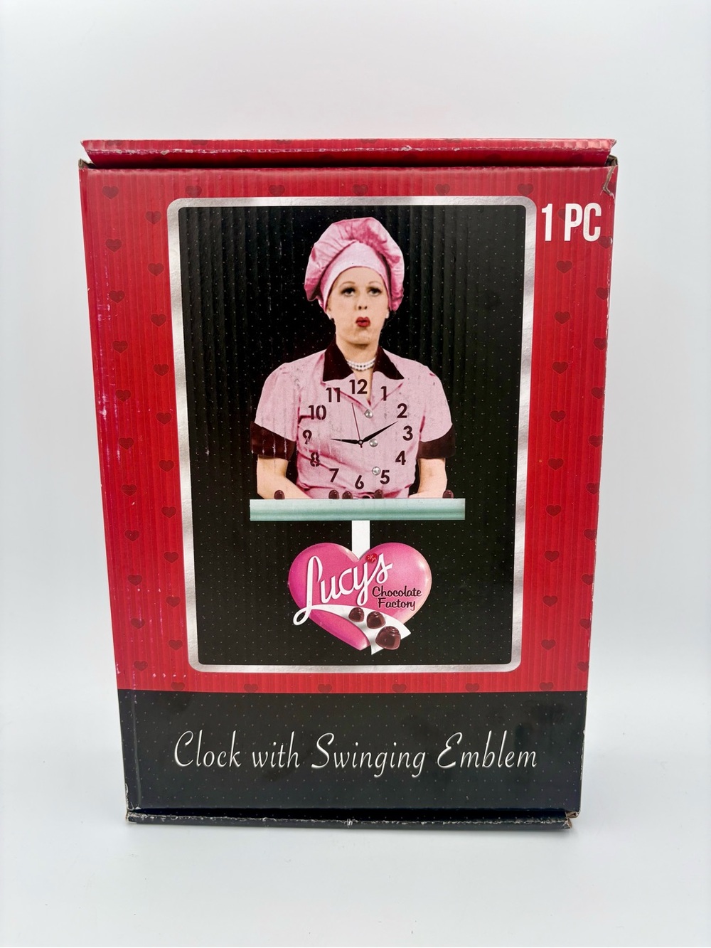 I LOVE LUCY Job Switching Clock-Candy Factory IN BOX Collectible Memorabilia